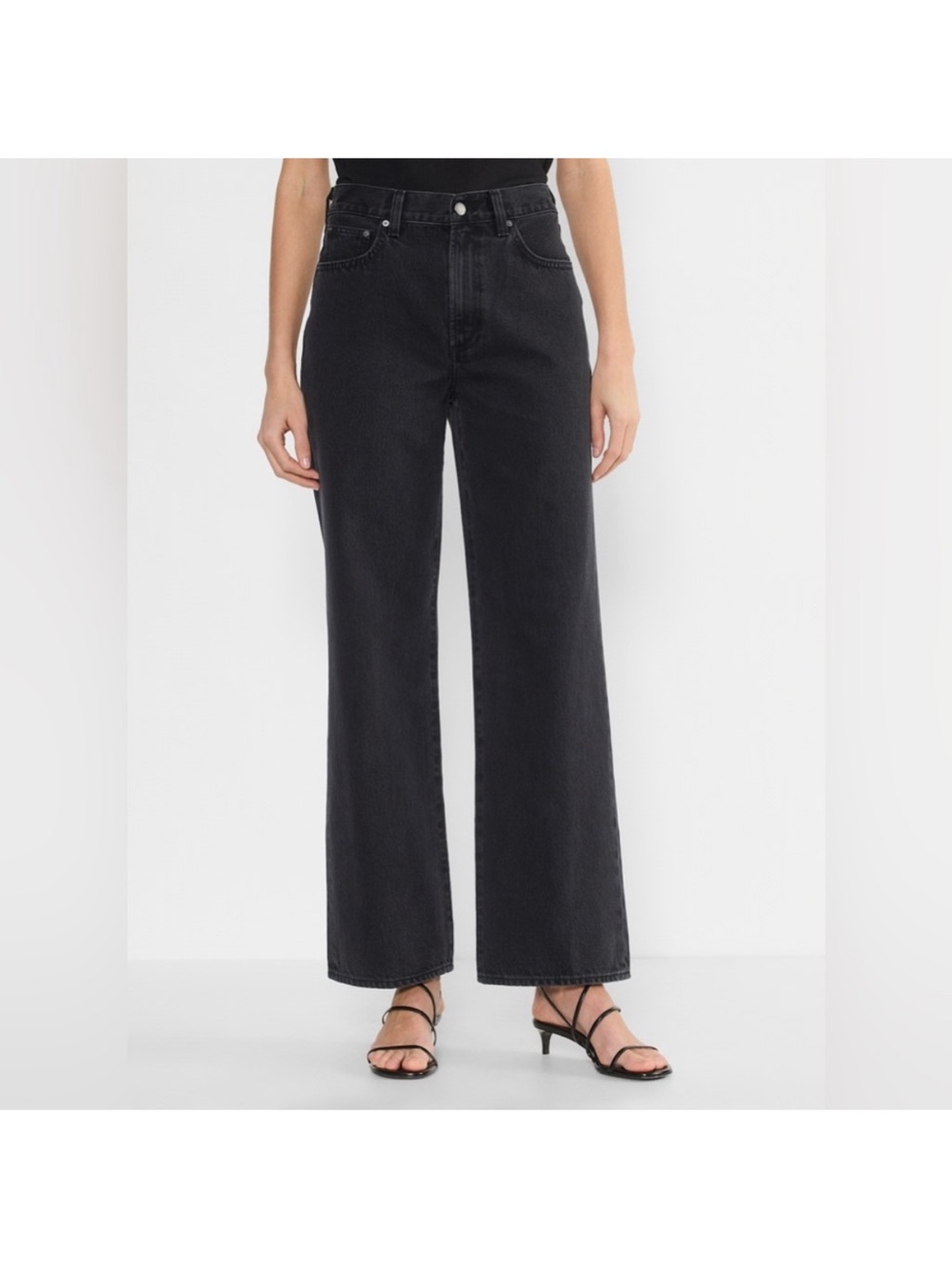 Aritzia Denim Forum The Farrah Hi-rise Wide Jean